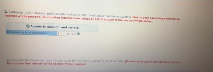 sales for the month based on thr actual data Smithen Company, a