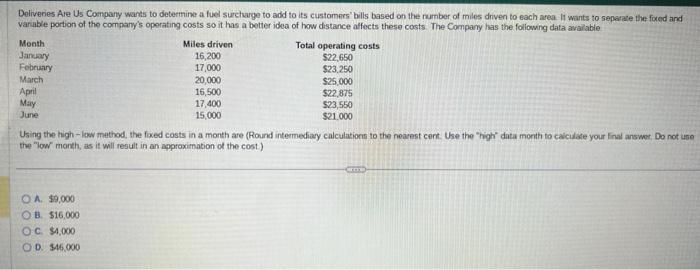 the activity-based costing tyatem? A. $2.853 B. 534,850) C. $9,695 D. $697