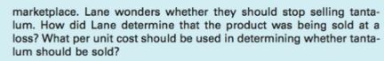 really appreciate it. :-) MINI-CASE Allocation of joint costs Clark Kent Inc.