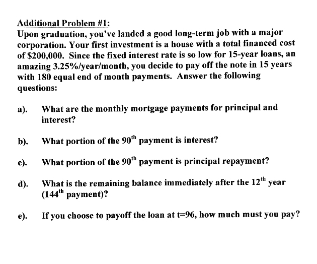 answer with all of the formulas and work. Please do not use
