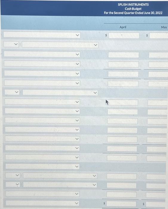 6. Splish makes income tax payments in the first month of each