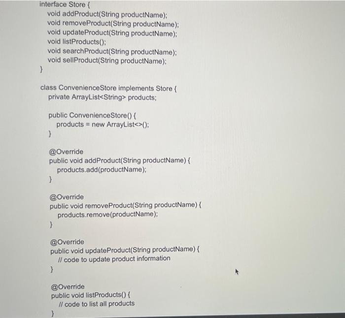 a bad SOLID principle. State which principle it is violating and why.