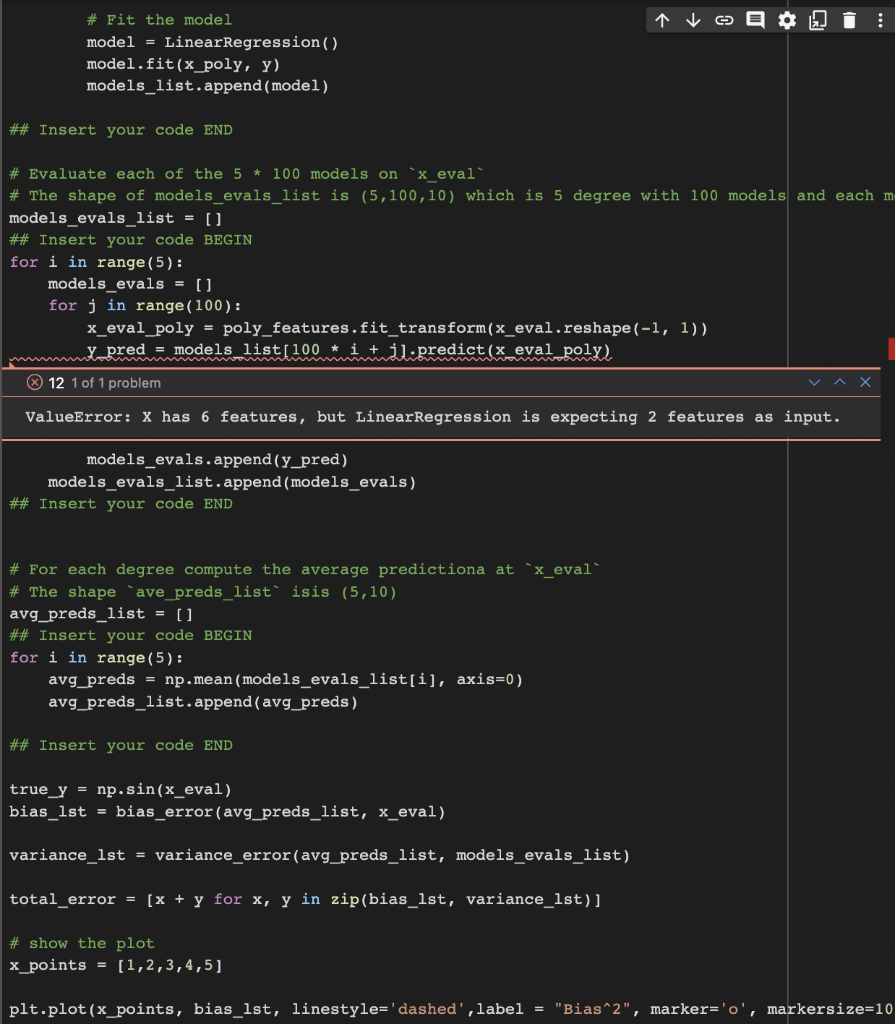 variables or methods that you need here import numpy as np import