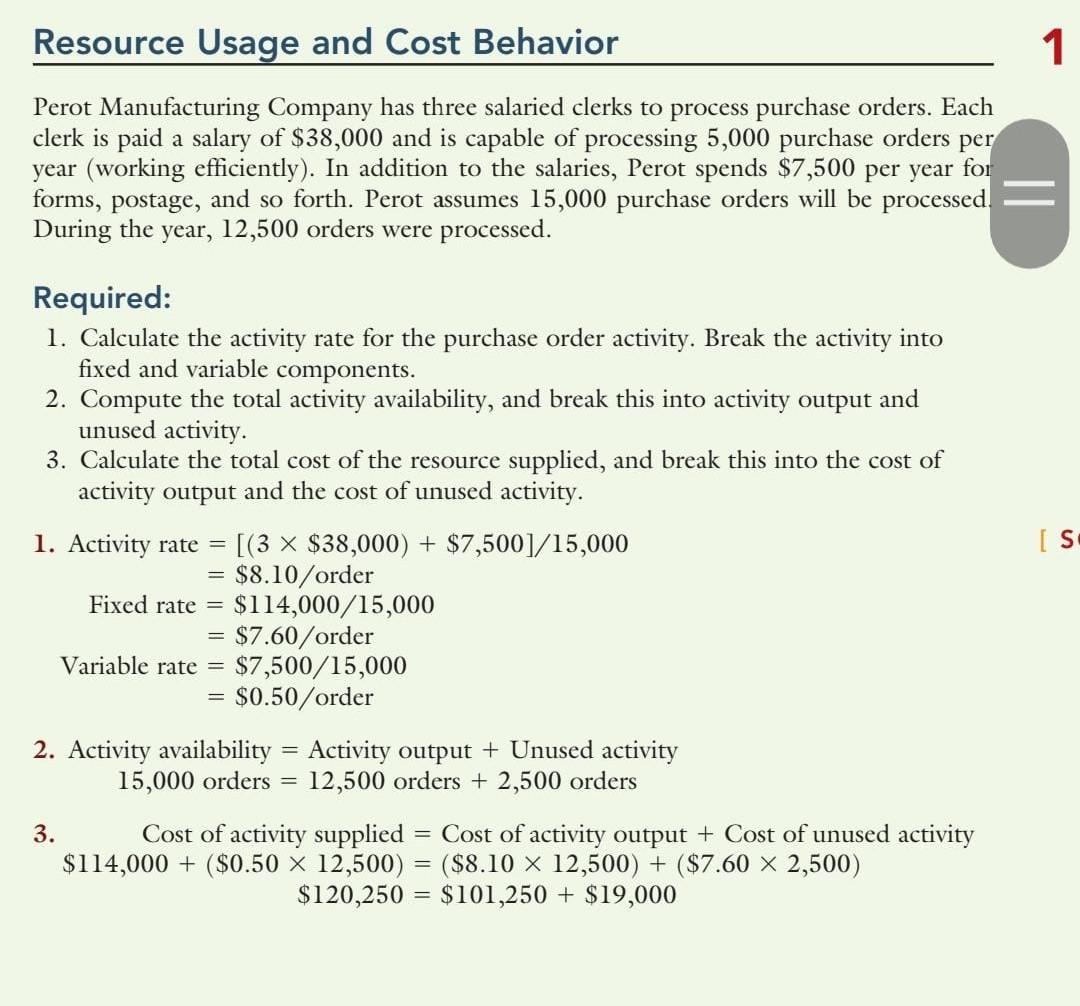 method Kaylin Manufacturing Company has three salaried accounts payable clerks responsible for