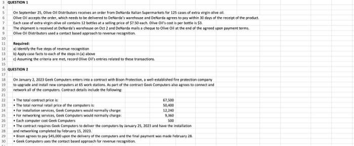 Please answer the following:FROM QUESTION 1 #1. For sept 25, select the