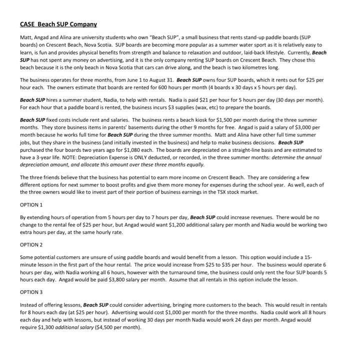 i need to create the basic CM income statement and answer the