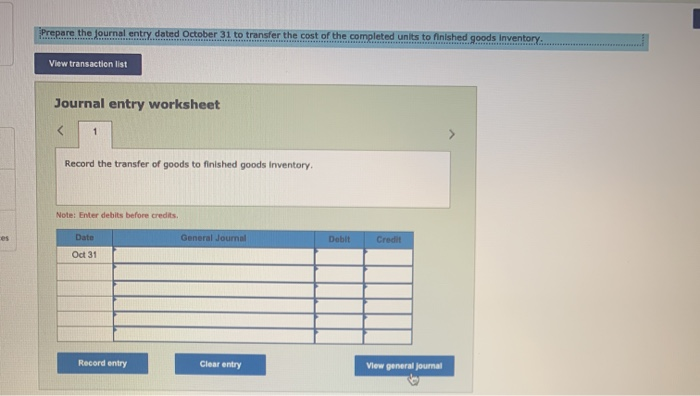 for its weighted-average process costing system. The Work in Process Inventory account