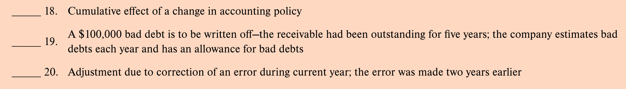 Earnings per share Statement of Financial Position E Current assets F Noncurrent
