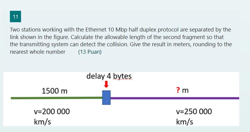 Can you answer this question? Two stations working with the Ethernet 10