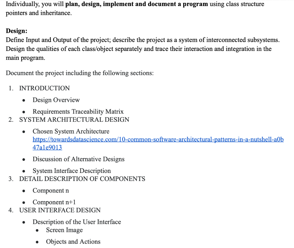  I have to write a code using the methods indicated above