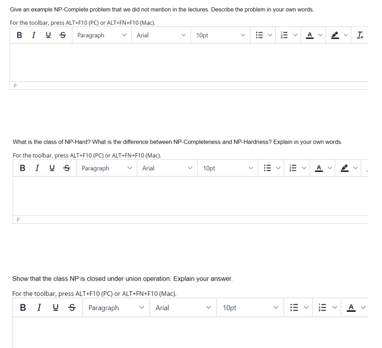  Give an example NP-Complete problem that we did not mention in