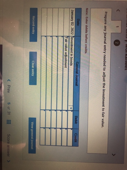 for the work you have completed so far. It does not indicate