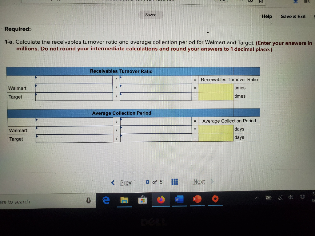 and Target, two close competitors in the retail industry, are as follows:
