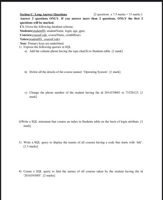 the data by a CDM c. representing the data by tables d.