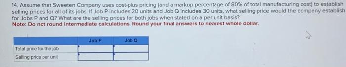 predetermined overhead rate with machine-hours as the allocation base. For questions, 9-15,