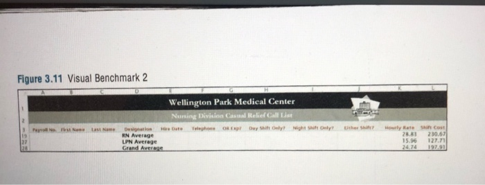 LIST 1. Open WPMCallList.xlsx. 2. Save the workbook and name it EL2-C3-VB1-WPMCallList.