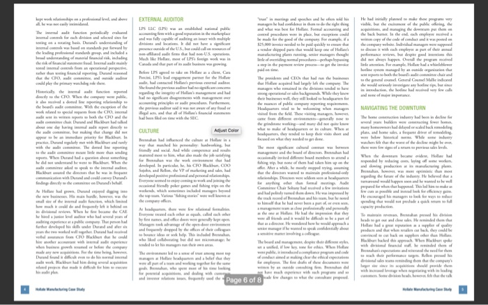 (based on what we covered this semester)? (cite the literature AICPA and