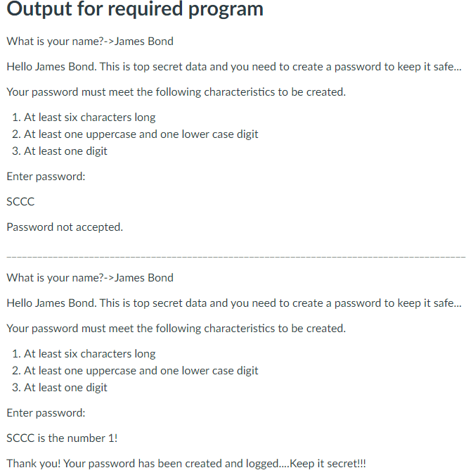 package for Amazon.com that requires users to enter their own passwords. Your