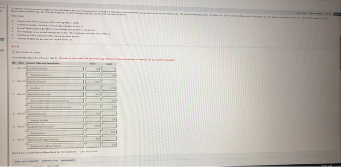 preparing a ledger using the 3 column form of account 126 Problem