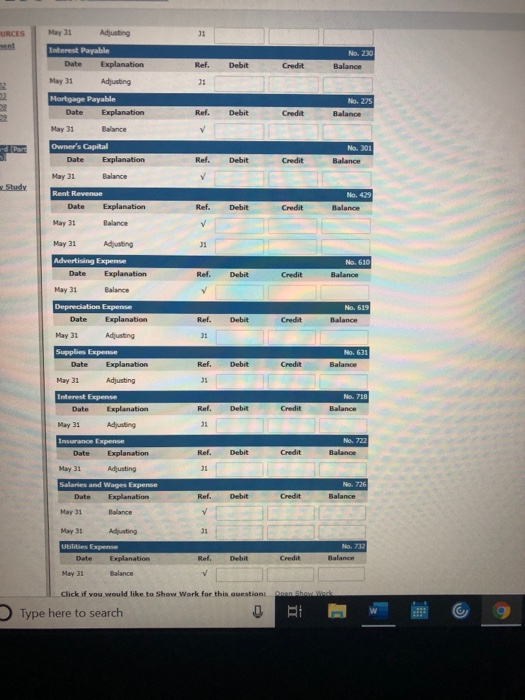 1, 2020. Its trial balance before adjustment on May 31 is as