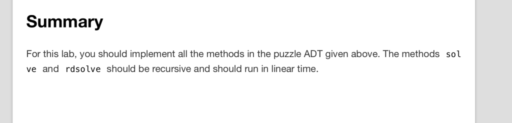 or two squares left. The goal, like in a maze is get