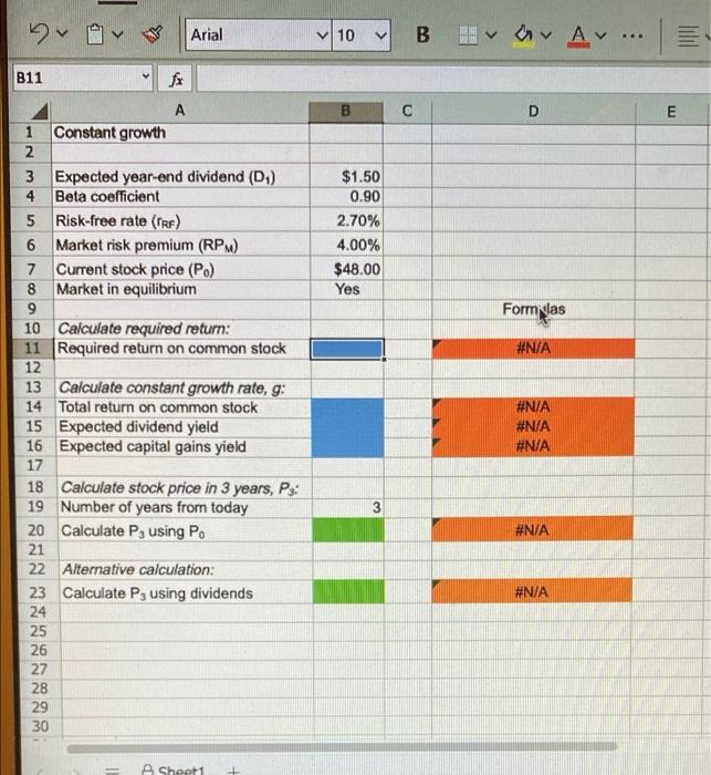  Dr Arial V 10 v B B > a Av. ...