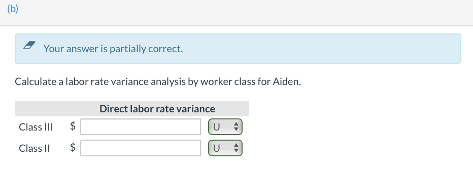similar efficiency problems in working with the materials? Compare the direct labor