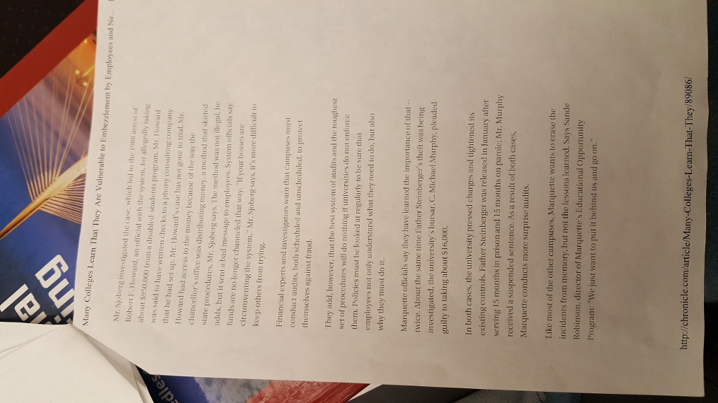 and Need Strict Procedures By Julie L. nberger worked d help make