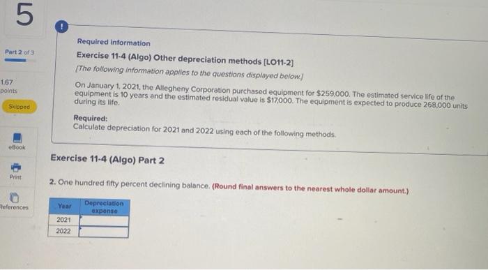 [LO11-2] [The following information applies to the questions displayed below] On January