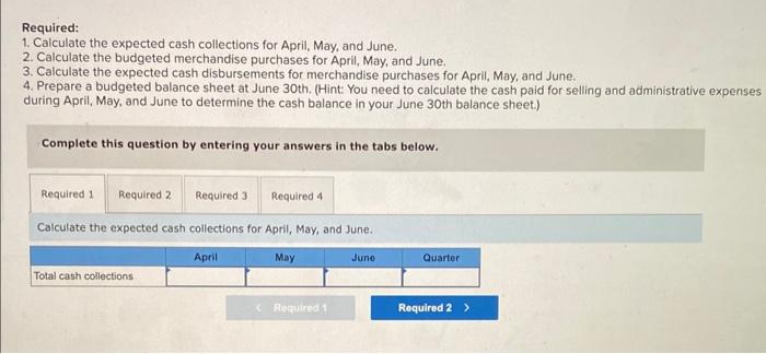 time! Deacon Company is a merchandising company that is preparing a budget