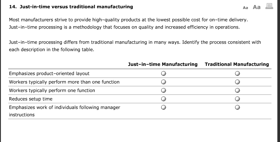 the Mixing Department, all ingredients are added at the beginning of the