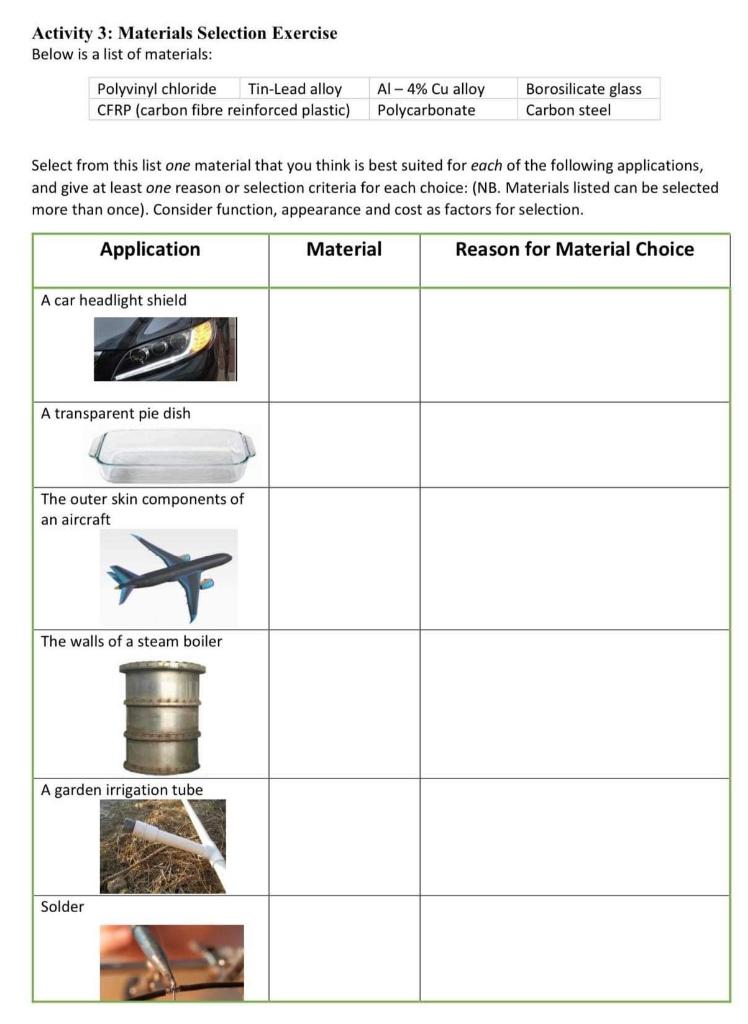 elements A and B, using the following data: (a) A melts at