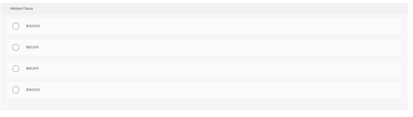 follows: Year 1 Year 2 12% Return on investment Net operating income