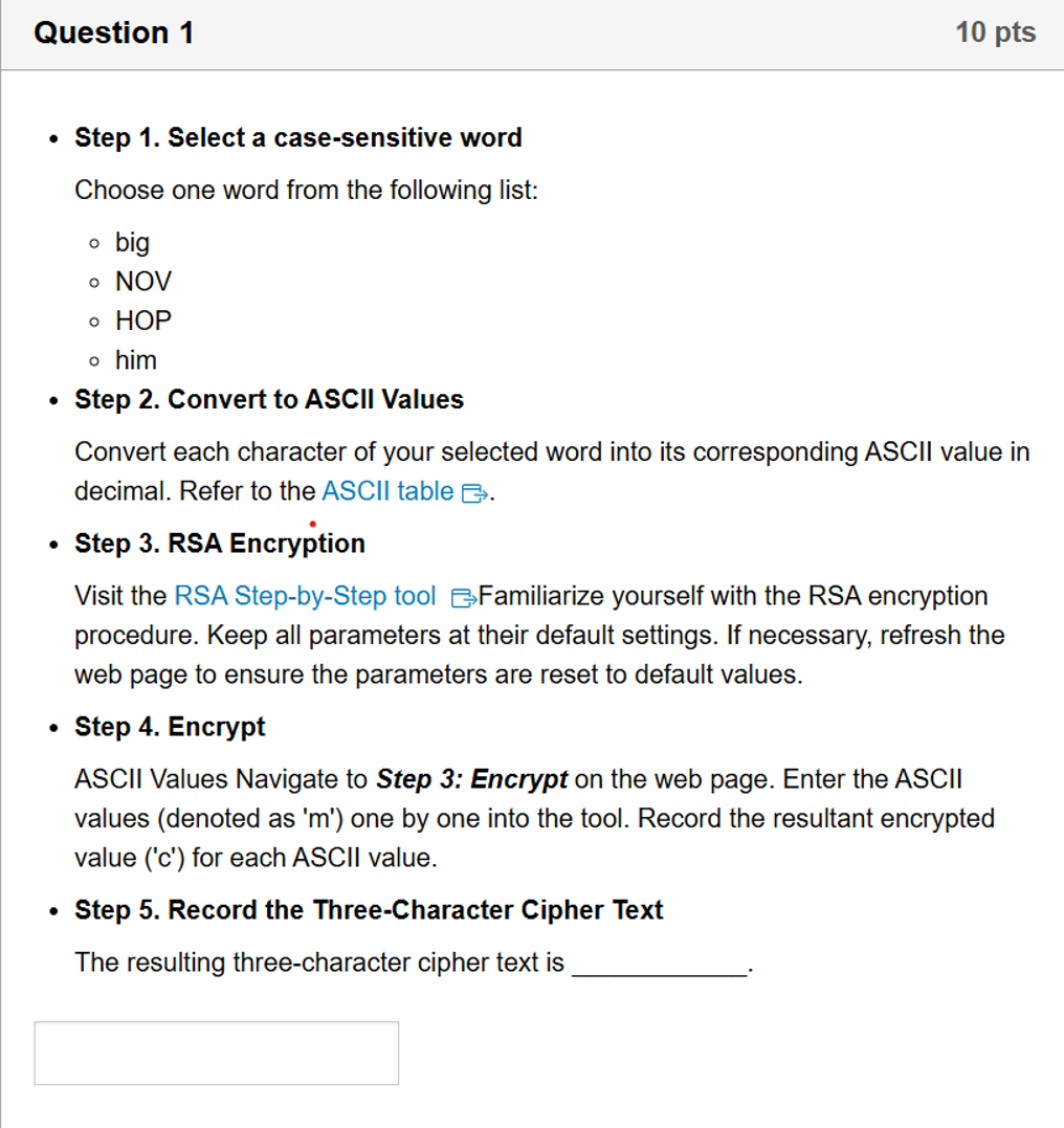  Step 1. Select a case-sensitive word Choose one word from the