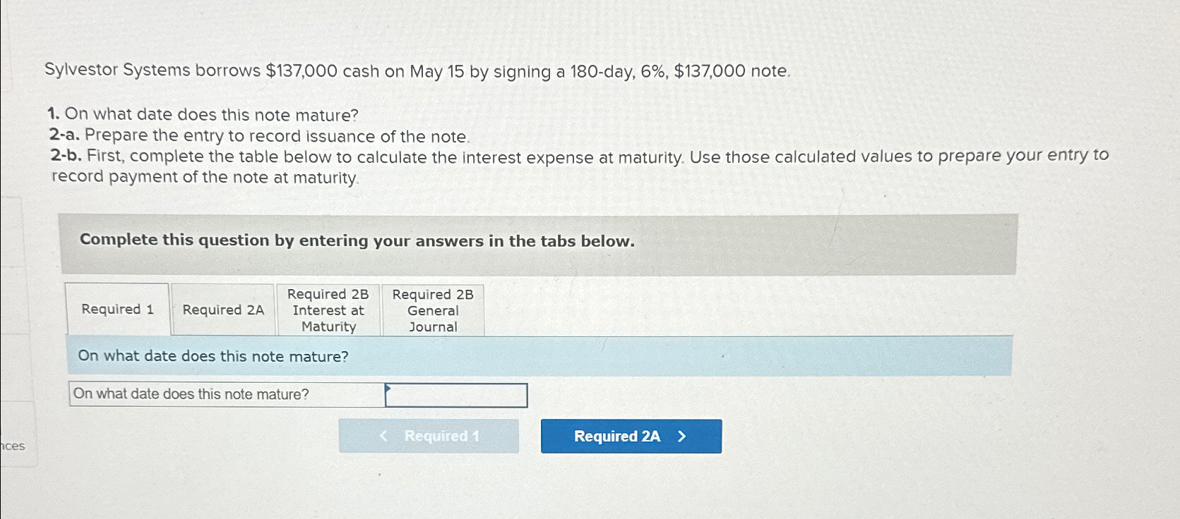 Sylvestor Systems borrows $137,000 cash on May 15 by signing a