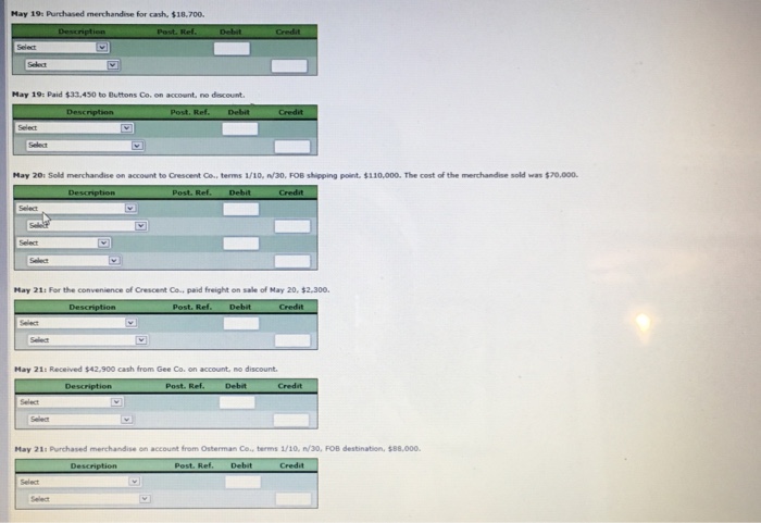 112 Accounts Receivable 115 Merchandise Inventory 116 Prepaid Insurance 117 Store Supplies