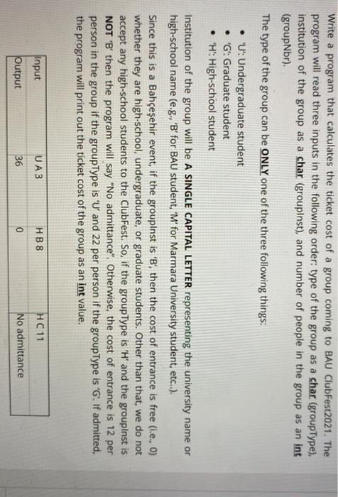using c++ Write a program that calculates the ticket cost of a