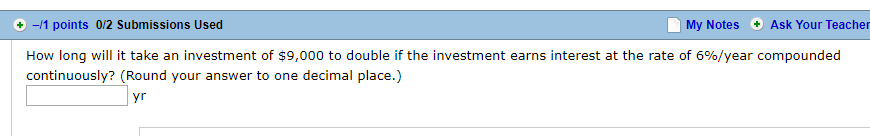 given rate of interest. (Assume a 365 day year. Round your answers