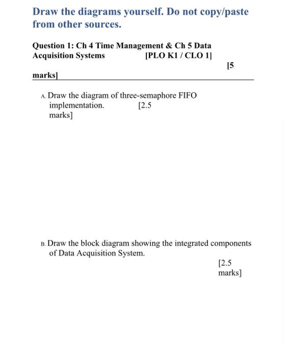 i need the solution Draw the diagrams yourself. Do not copy/paste from