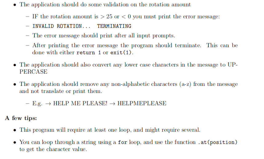 ground. We need you to create a Caesar cipher that can convert