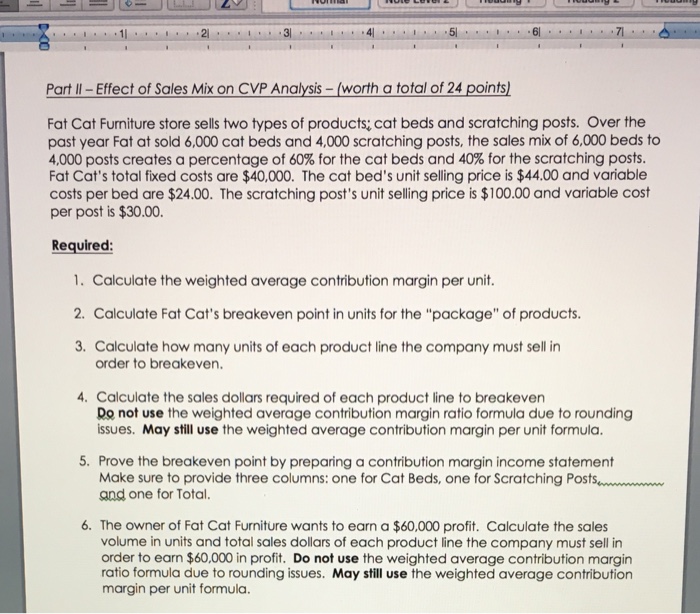  I need the answer to 5 & 6 51 Part II