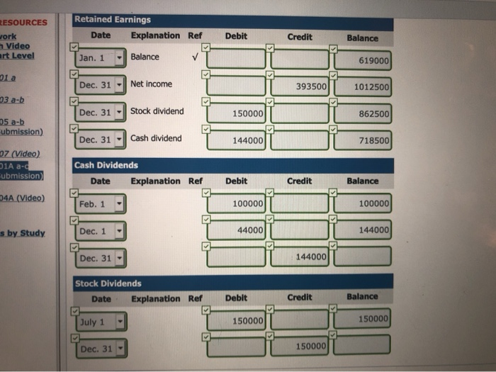 of Par-Common Stock 194,000 Retained Earnings 619,000 During the year, the following