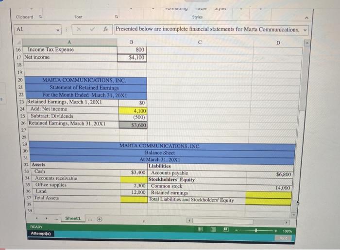 statements are linked nes . Relationships among Financial Statements - Excel FILE