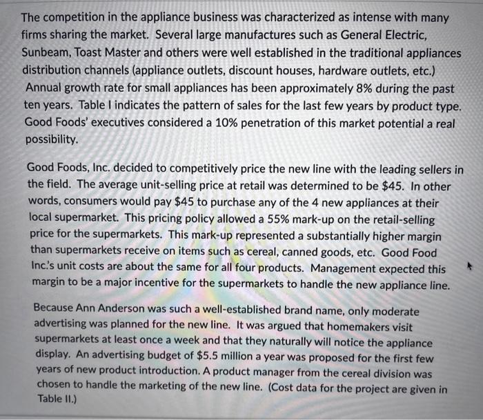 Please help and show work Table II Cost Data a Six units