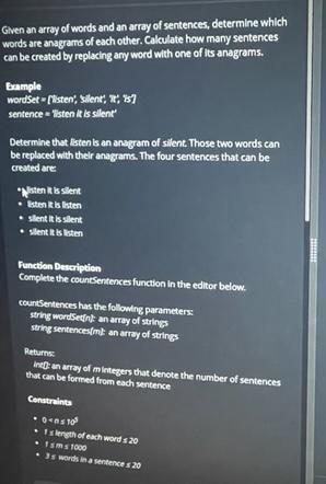  please send me it's solution in java Given an array of