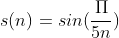 a noise. The input signal is () = () + (). We
