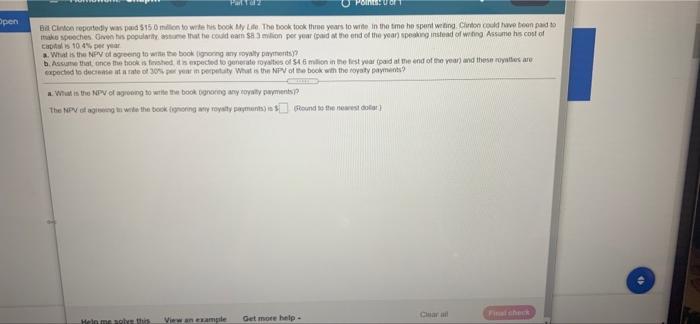  please answer both questions Open Ba Clinton reportedly was pand 5150