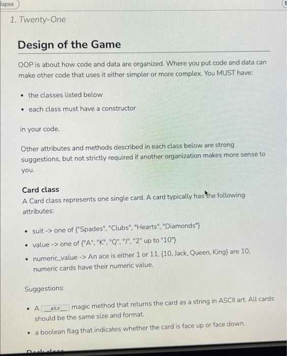 dealer deals cards. The values of all cards dealt to a player