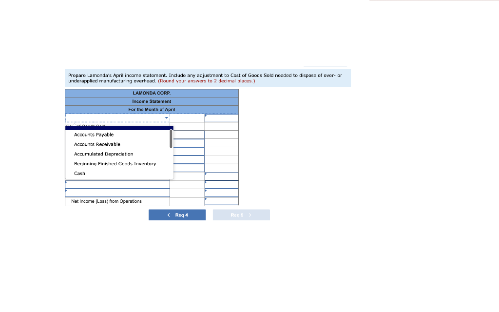 job order cost system. On April 1, the accounts had balances as