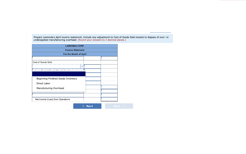 shown in the T-accounts below: The following transactions occurred during April: (a)